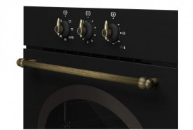 Духова шафа Teka Rustica HRB 6100 AT електричний 70 л чорний/латунь 111010006