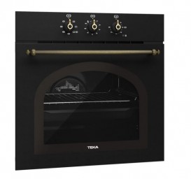 Духова шафа Teka Rustica HRB 6100 AT електричний 70 л чорний/латунь 111010006