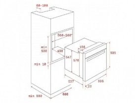 Духова шафа Teka Rustica HRB 6100 ATS електричний 70 л ваніль/затемнене срібло 111010009