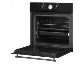 Духовой шкаф Teka Rustica HRB 6300 ATS электрический 70 л черный/затемненное серебро 111010011