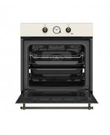 Духовой шкаф Teka Rustica HRB 6300 VN электрический 70 л ваниль/латунь 111010012