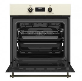Духова шафа Teka Rustica HRB 6400 VN електричний 70 л ваніль/латунь 111010016