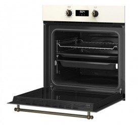 Духова шафа Teka Rustica HRB 6400 VN електричний 70 л ваніль/латунь 111010016