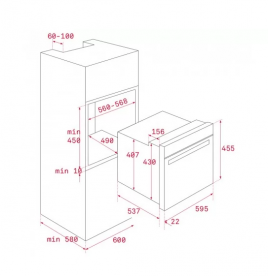 Духова шафа Teka UrbanColor HLC 8400 електричний 44 л капучино 111130006