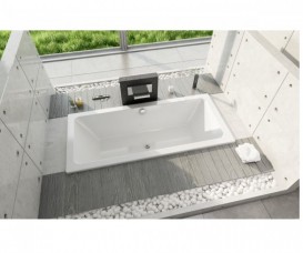 Ванна акриловая прямоугольная Duravit коллекция D-Code 180х80х42 700101000000000