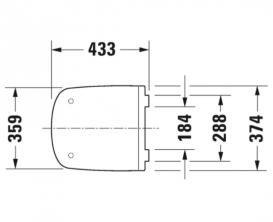 Duravit DuraStyle Кришка для унітаз SoftClose 0063790000