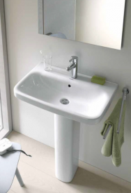 Раковина для ванной подвесная Duravit коллекция DuraStyle белая 2319550000