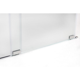 Душові двері Insana Santa 120x190 см профіль сатин/скло матове А0055226