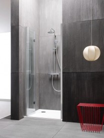 Душові двері Kolpa-San Terra Flat TV/S 80/K-L ліва 80х200 см профіль хром/прозоре скло 508730