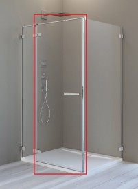 Душевая дверь Radaway Arta Door G 520 левая хром прозрачное стекло 386420-03-01L