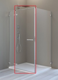 Душевая дверь Radaway Arta Door G 820 левая хром прозрачное стекло 386457-03-01L