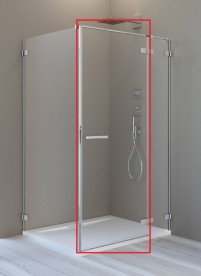 Душевая дверь Radaway Arta Door G 820 правая хром прозрачное стекло 386457-03-01R
