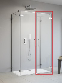 Душевая дверь Radaway Arta DWD+S/2S Door C 50 правая хром прозрачное стекло 386052-03-01R