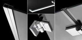 Душевая дверь Radaway Carena DWJ 120 правая хром прозрачное стекло 34332-01-01NR