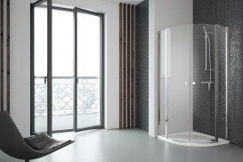 Душевая дверь Radaway Eos II PDD 100 правая профиль хром прозрачное стекло 3799472-01R