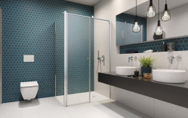 Душевая дверь Radaway Eos KDS II 100х195 см распашная правая хром/прозрачное стекло 13799482-01R