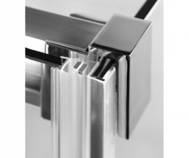 Душові двері Radaway Espera DWJ Mirror 100 права хром прозоре / дзеркальне скло 380110-71R