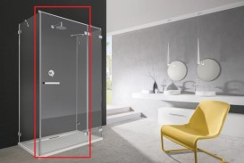 Душевая дверь Radaway Euphoria Door G 512 правая хром прозрачное стекло 383512-01R