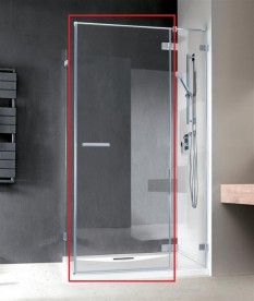 Душевая дверь Radaway Euphoria Door G 512 правая хром прозрачное стекло 383512-01R