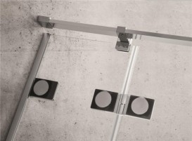 Душевая дверь Radaway Euphoria PDD 100 левая хром прозрачное стекло 383003-01L