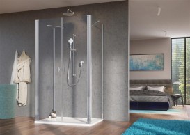 Душові двері Radaway Nes DWD + 2S 110 профіль хром прозоре скло 10035110-01-01