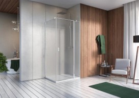 Душові двері Radaway Nes KDJ II 110 права профіль хром прозоре скло 10032110-01-01R