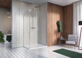 Душевая дверь Radaway Nes KDS I 100 правая профиль хром прозрачное стекло 10023100-01-01R