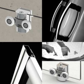 Душові двері Radaway Premium Plus DWD 150 профіль хром прозоре скло 33393-01-01N