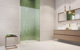 Душевая дверь Radaway Torrenta DWJ 90х195 см распашная левая хром/прозрачное стекло 131900-01-01