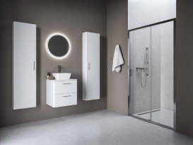 Душевая дверь Ravak Blix II NBLDP2-100 раздвижная профиль полированный алюминий стекло transparent 0PMA0C00Z1