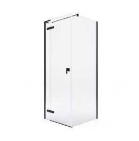 Душевая дверь Roca Metropolis-N 90х200 см профиль черный матовый/прозрачное стекло AMP0809016M