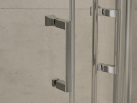 Душевая кабина Besco Modern 90х90 см профиль хром/стекло прозрачное MP-90-185-C