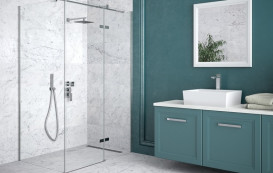 Душевая кабина Besco Pixa 120х80 см правая профиль хром/стекло прозрачное PPP-128-195C