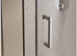 Душевая кабина Besco Viva 120х80 см левая профиль хром/стекло прозрачное VPL-128-195C