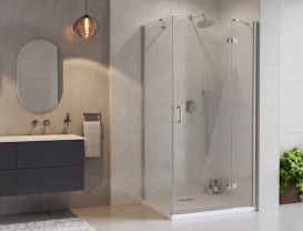 Душевая кабина Besco Viva 120х80 см правая профиль хром/стекло прозрачное VPP-128-195C