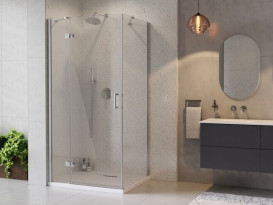 Душевая кабина Besco Viva 120х90 см левая профиль хром/стекло прозрачное VPL-129-195C