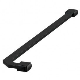 Душова кабіна чверть кола Volle De la Noche 90х90 см профіль чорний скло прозоре 10-40-192black