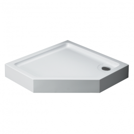 Душова кабіна Eger A Lany 90х90 профіль алюміній хром прозоре скло 599-552