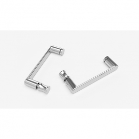 Душевая кабина Eger Heviz 90х90 квадратная профиль алюминий хром прозрачное стекло 599-077/1