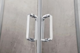 Душова кабіна Eger Iris 90x90 з піддоном профіль хром/прозоре скло 599-142