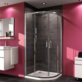 Душова кабіна Huppe X1 80х80 см сатиновий профіль/прозоре скло Anti Plaque 140601.069.322