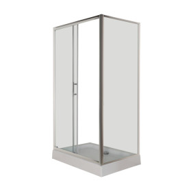 Душевая кабина Insana Fiona 80 110x80 профиль алюминий/прозрачное стекло А0056097