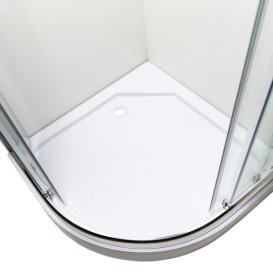 Душова кабіна Insana Mira NEW 90x90 см профіль хром/прозоре скло А0046235