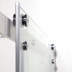 Душевая кабина Insana RIMMA L 120x80 см без поддона профиль алюминий/прозрачное стекло А0049252