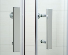 Душова кабіна Jika Cubito Pure 90х90 см профіль хром прозоре скло H2532420026681