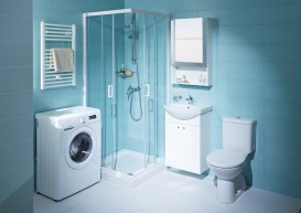 Душевая кабина Jika Lyra Plus 80х80 см белый профиль прозрачное стекло H2513810006681