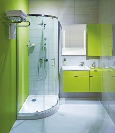 Душова кабіна Jika Tigo 98х78 см профіль хром прозоре скло H2512110026681