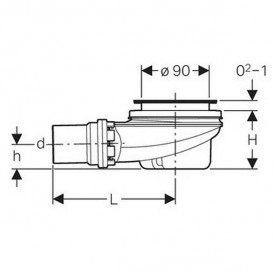 Душевая кабина Kolo Rekord 90х90 см с поддоном KOLO First и сифоном Geberit PKPG90222003+XBN1690000+150.551.21.1