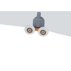 Душевая кабина Kroner KRP HarzCFF9090 90х90 см профиль сатин рифленное стекло CV029560