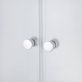 Душевая кабина Kroner KRP HarzCFF9090 90х90 см профиль сатин рифленное стекло CV029560